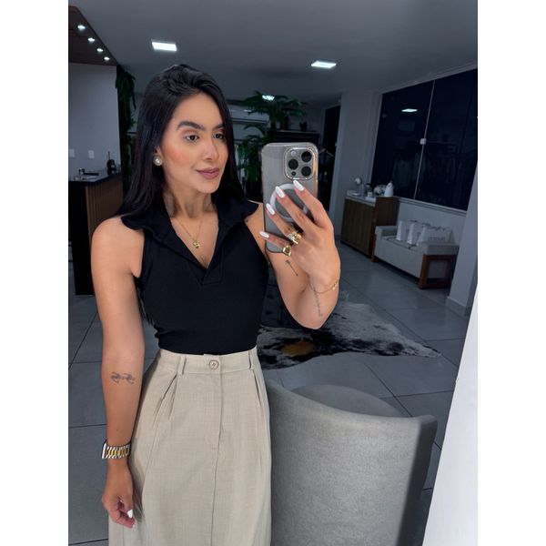 Blusa Lina preta