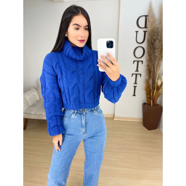 Tricot Suzan azul