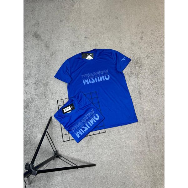 CAMISA MIZUNO DRY FIT AZUL