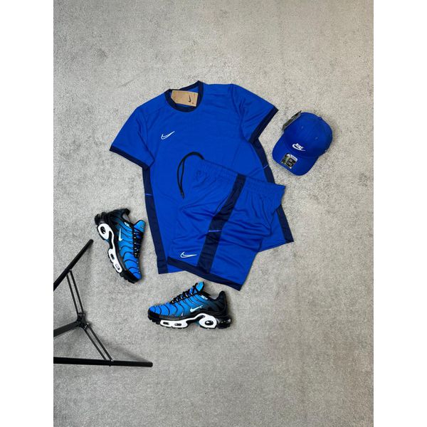 CONJUNTO NIKE AZUL- CAMISA + SHORT 