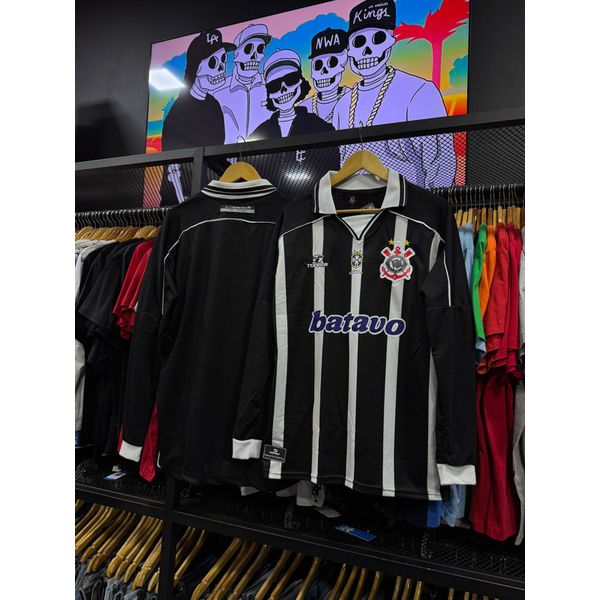 CAMISA DE TIME CORINTHIANS MANGA LONGA 