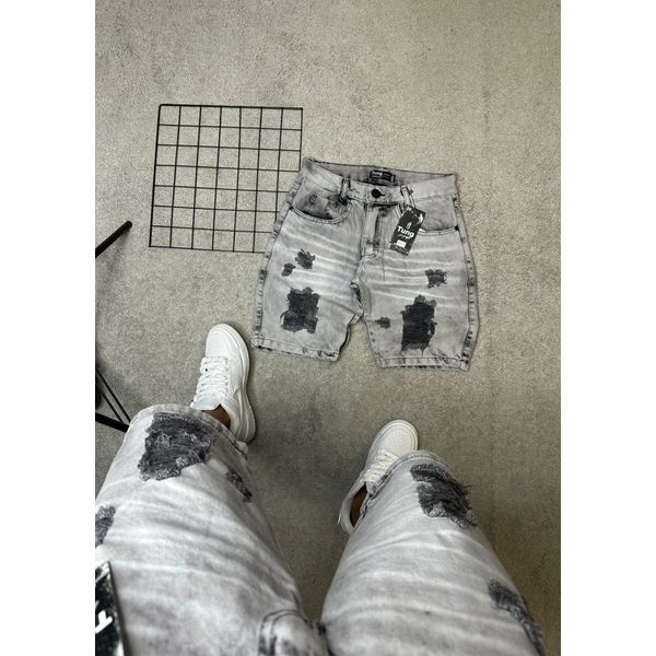 SHORT JEANS - MODELO JOGADOR 