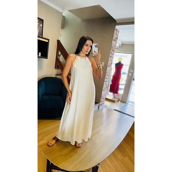 VESTIDO VERONA- AREIA