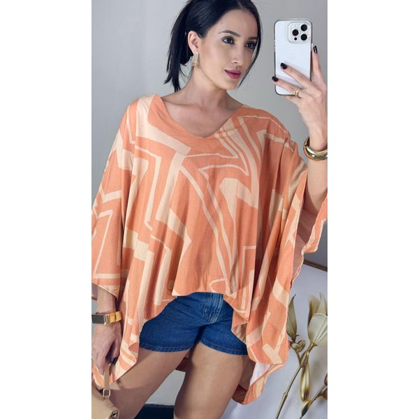 BLUSA FRANCI MESCLA NUDE