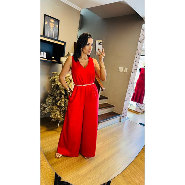 MACACÃO CAROL- VERMELHO