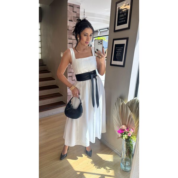 VESTIDO CLARA- BRANCO