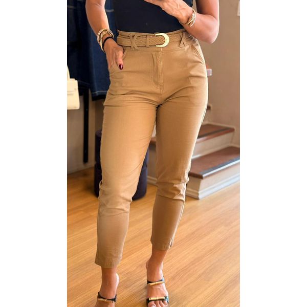 CALÇA CELESTE- CAQUI