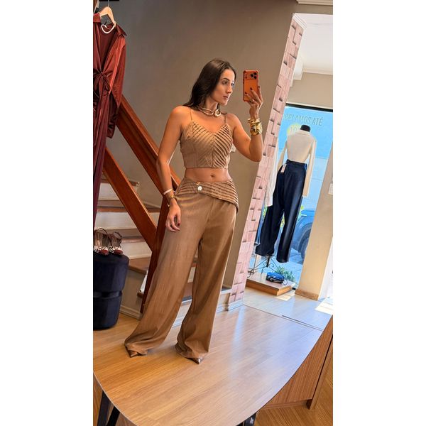 CONJUNTO MYA- MARROM