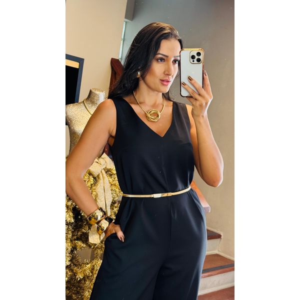 MACACÃO CAROL- PRETO