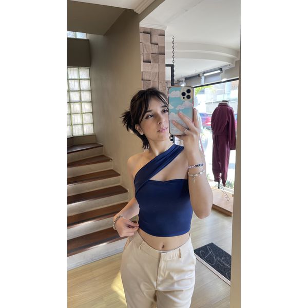 CROPPED BEATRIZ AZUL MARINHO
