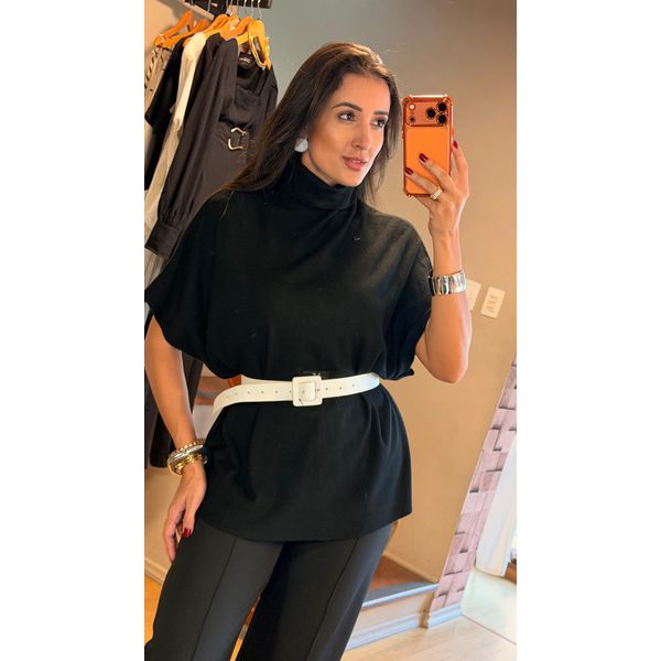 PONCHO ESTHER- PRETO