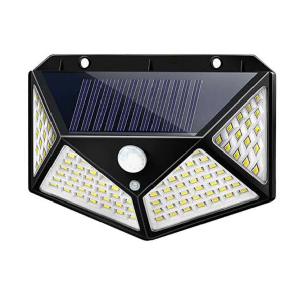 Arandela Luminária solar 20 leds com sensor de movimento 