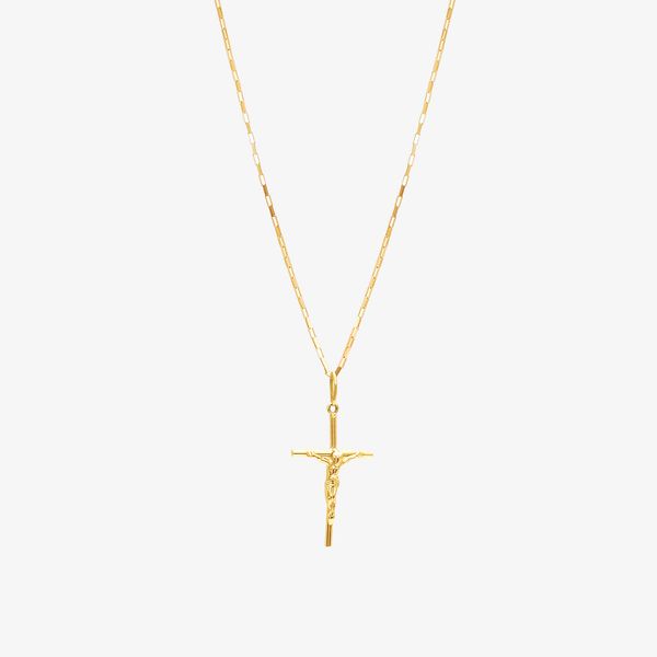 Colar Crucifixo Liso