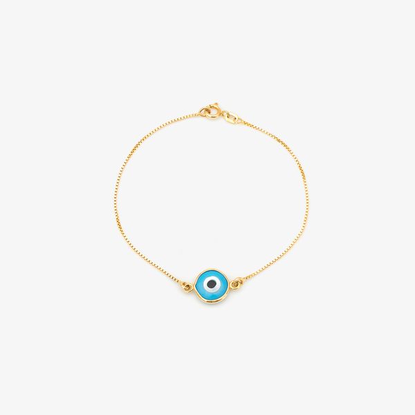Pulseira Olho Grego Redondo