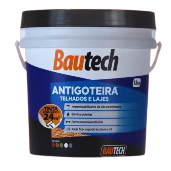 BAUTECH ANTIGOTEIRA BRANCO 12KG
