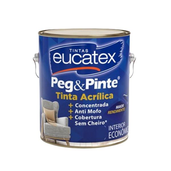 EUCATEX PEG & PINTE BRANCO 3,6L