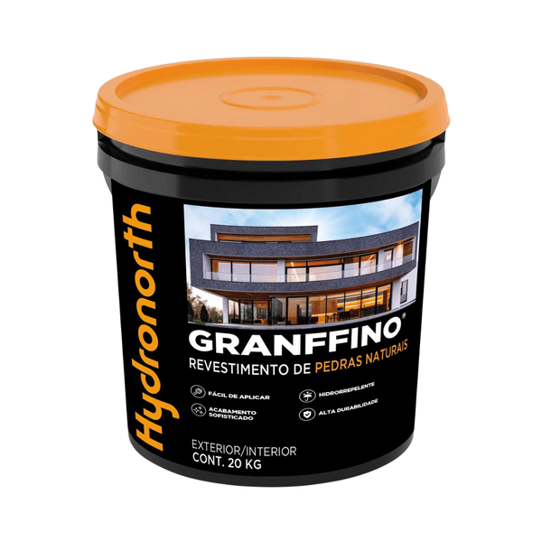 Textura Revestimento Decorativo Pedras Naturais Hydronorth 20Kg