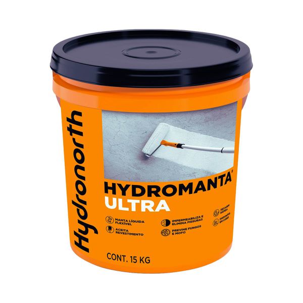 Manta Líquida Hydromanta Ultra 15kg - Impermeabilização Flexível