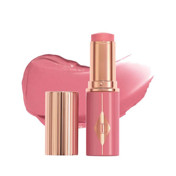  Blush novo Unreal Lip + Cheek Glow Blush Stick with Hyaluronic Acid 