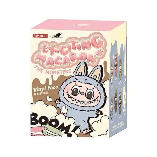 Boneco Labubu Surpresa Original - Exciting Macaron - CAIXA COM 1 UNIDADE