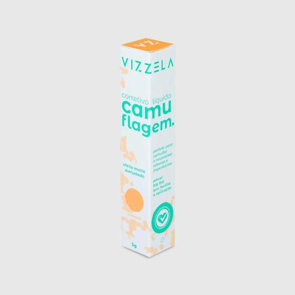 Corretivo Líquido Camuflagem – Vizzela Cosméticos