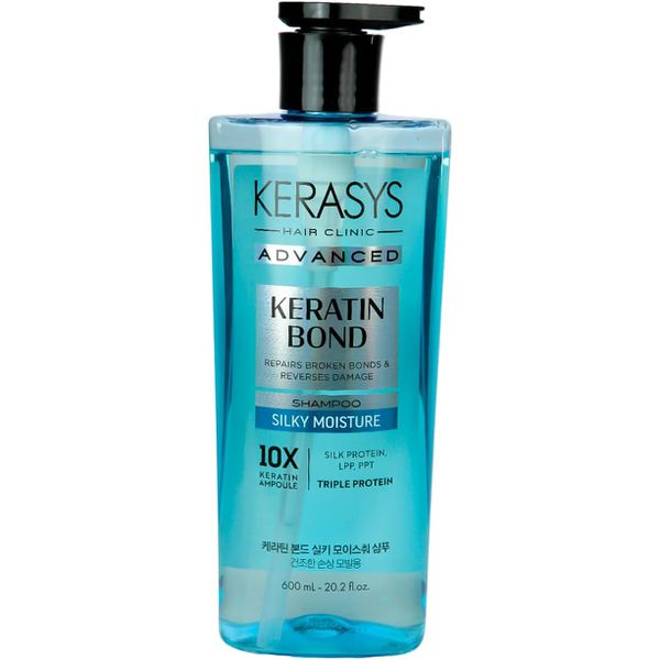 Kerasys Advanced Keratin Bond Silky Moisture Shampoo 600ml