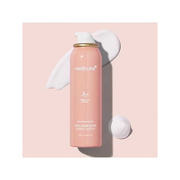 Medicube Collagen Glow Bubble Serum - Fast-absorbing bubble-type serum that gives you 24h Glow & Lifted Look