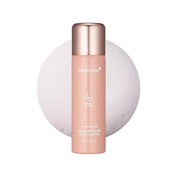 Medicube Collagen Glow Bubble Serum - Fast-absorbing bubble-type serum that gives you 24h Glow & Lifted Look