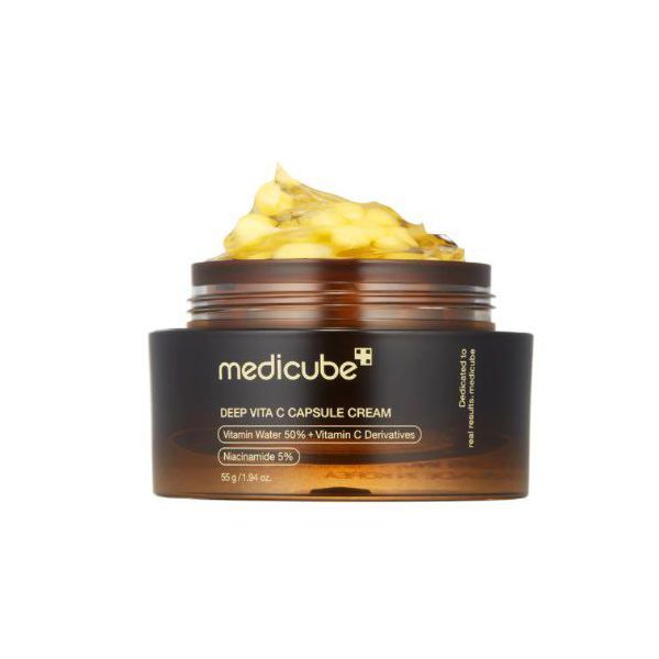 Medicube Deep Vitamin C Golden Capsule Face Cream
