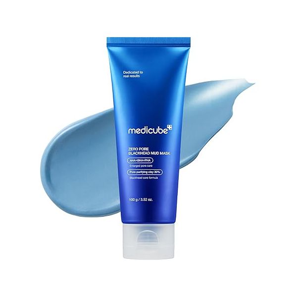  MEDICUBE Zero Pore Blackhead Mud Facial Mask - Skin Cooling & Pore