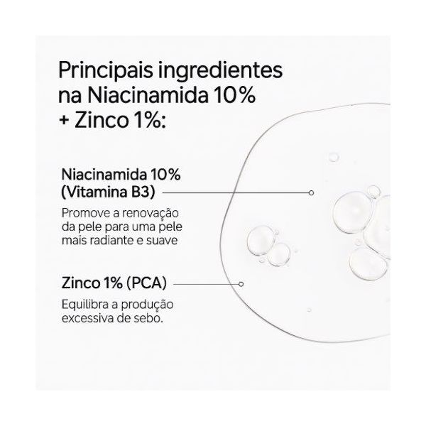 Niacinamide 10% + Zinc 1% 60ml - The Ordinary 