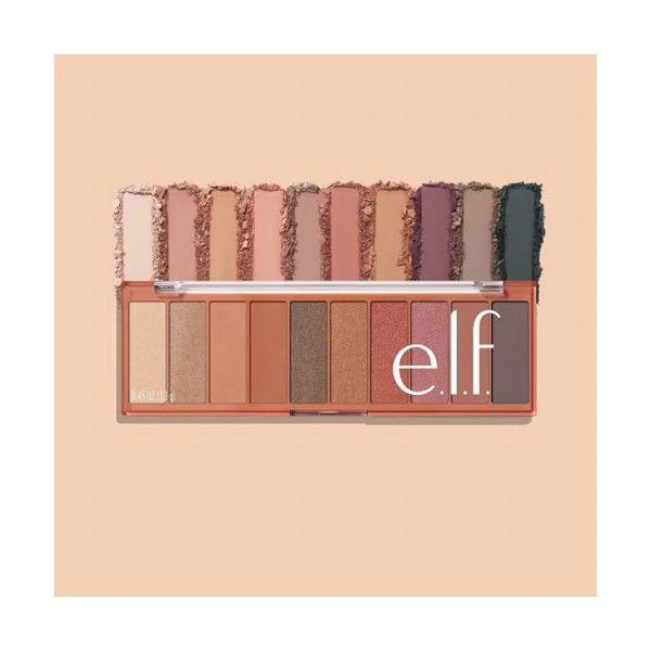 Paleta De Sombras De 10 Tons Elf - Cor Nude Rose Gold 