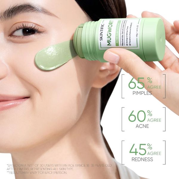 Skintific Mugwort Acne Clay Stick