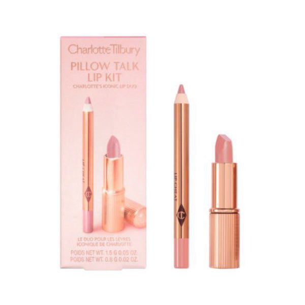 Mini Kit Lapis + Batom Charlotte Tilbury - Lip Cheat P.t / Kissing P.t