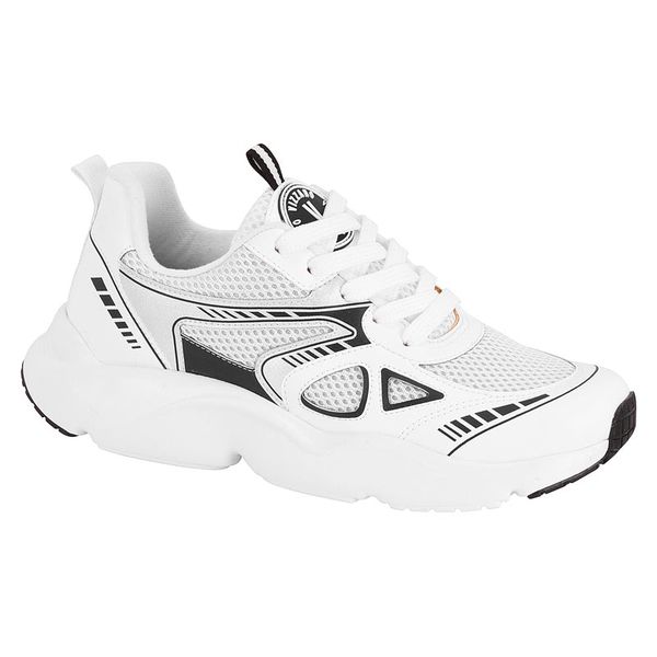 Tenis esportivo Branco e preto