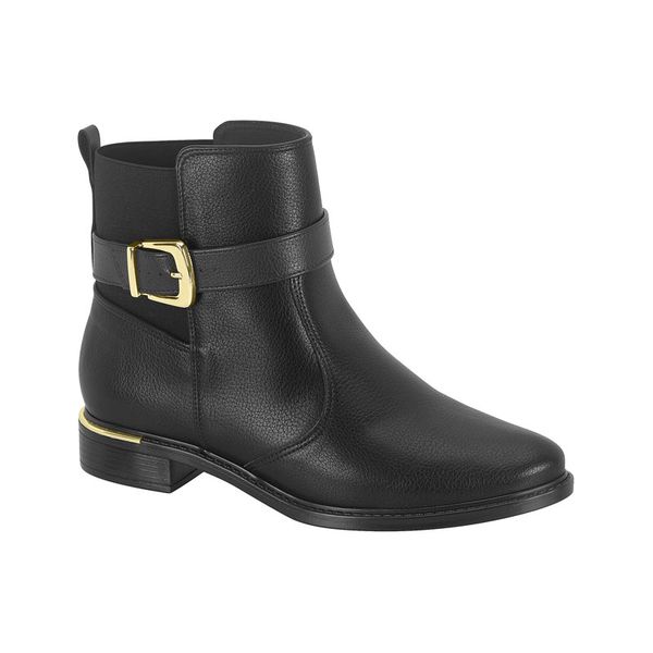 Bota coturno preta 