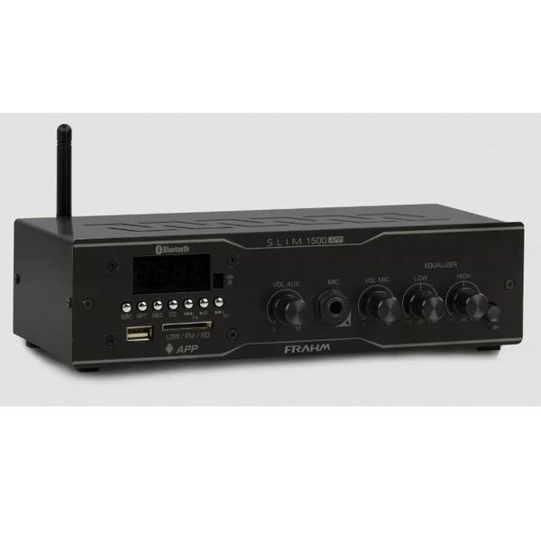 Amplificador para Som Ambiente FRAHM SLIM 1500 APP