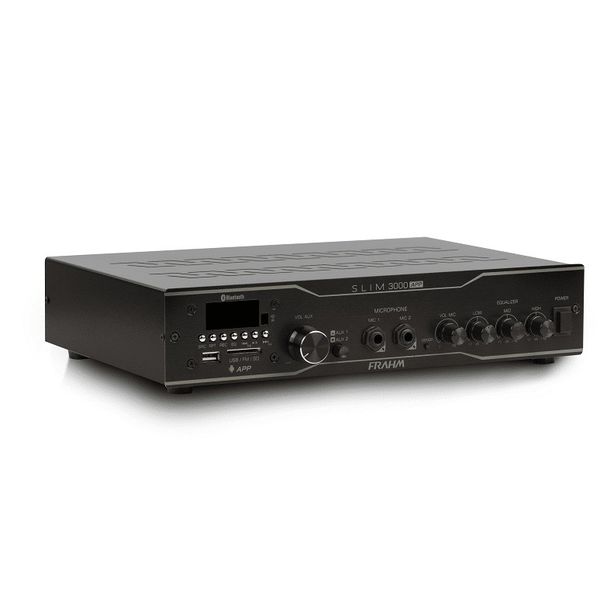 Amplificador para Som Ambiente FRAHM SLIM 3000 APP