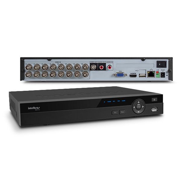 DVR/Gravador de 16 Câmeras INTELBRAS NVD3016