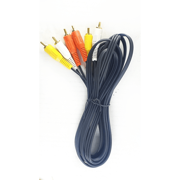 Cabo Audio e Video 3RCA+3RCA 3m