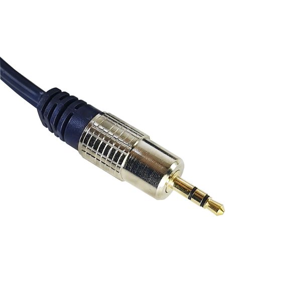 Cabo Auxiliar P2 Estéreo P/2RCA 5m Metal StarCable