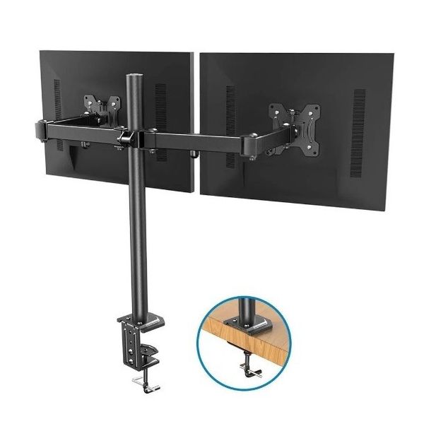 Suporte para 2 Monitores. Fixação em mesa. 13'' a 32'' AR-204 MXT