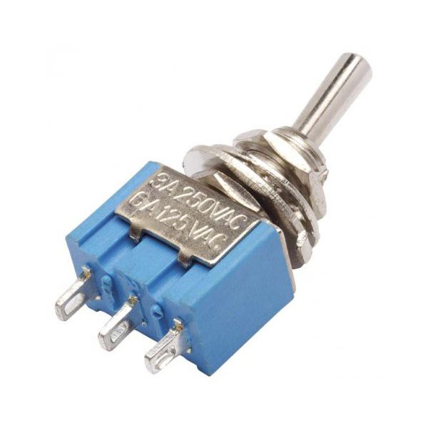 Chave HH ONOFFON 2A 250V 3A 127V 3 Terminais 3 Posições