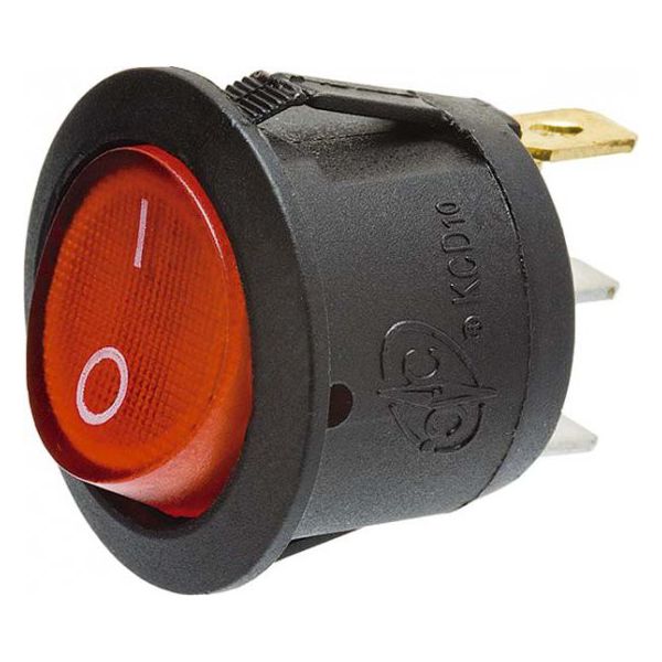 Chave Gangorra ON/OFF Com Luz 6A 127V 3 Terminais 2 Posições