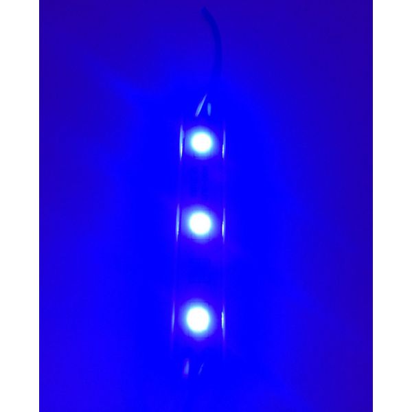 Modulo/Barra de LED Azul 3W 12vdc
