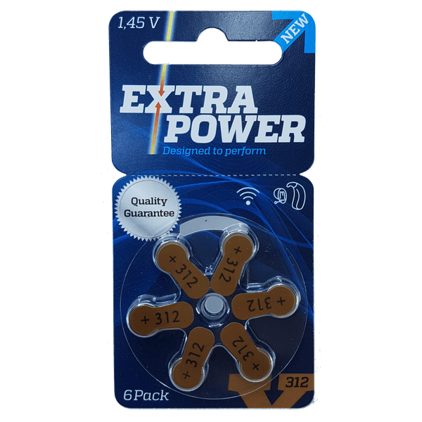 Pilha Auditiva 1.4v ExtraPower mod. n.312 (COM 4 CARTELAS)