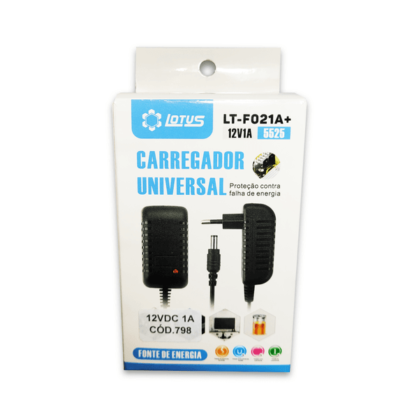 Fonte Chaveada 12VDC 1 Ampere - Lotus
