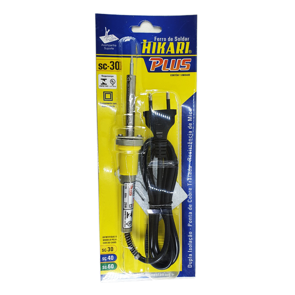 Ferro de Solda 25W - SC30 HIKARI - 127V