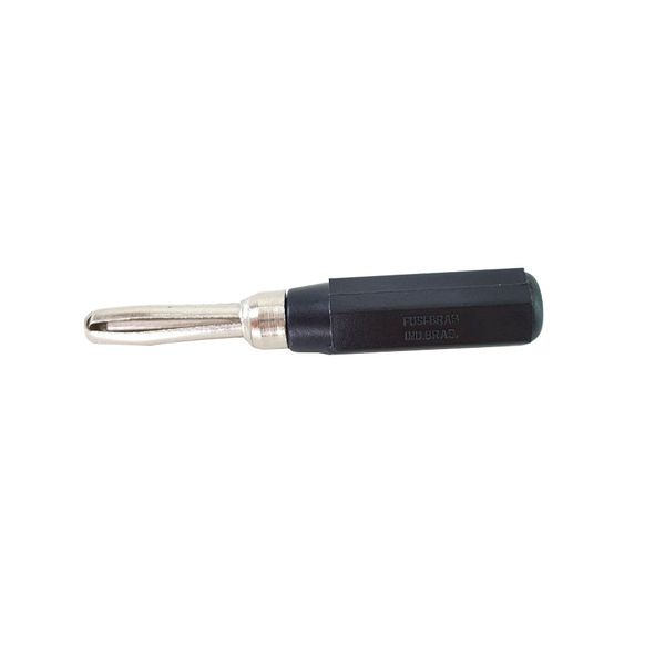 Pino/Plug Banana FUSIBRAS 4mm - Preto