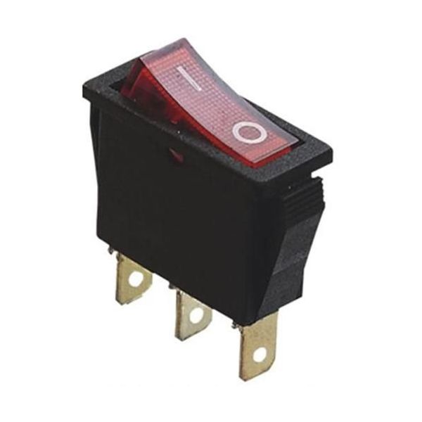 Chave Gangorra ON/OFF Com Luz 6A 127V 3 Terminais 2 Posições